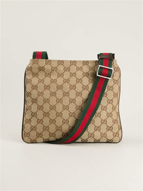 brown gucci crossbody|Gucci signature crossbody.